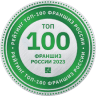 Логотип Топ 100 франшиз